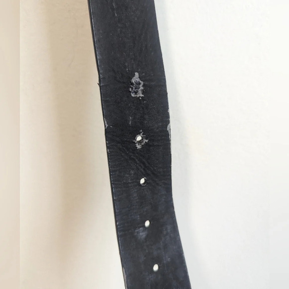 Urban  Heritage Skater Graffiti Newspaper Print Faux Leather Belts - Size Large - Picture 7 of 11